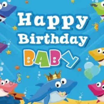 רקע בייבי שארק דגם HBD0045923876 / HBB0049059976