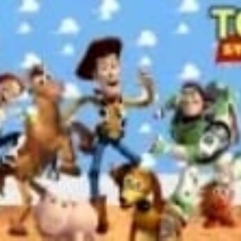 רקע ויניל Toy Story דגם SOS