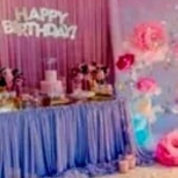 רקע ויניל Happy Birthday דגם LPBS