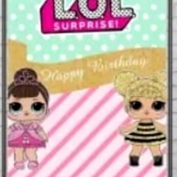 רקע לול Happy Birthday דגם PBS